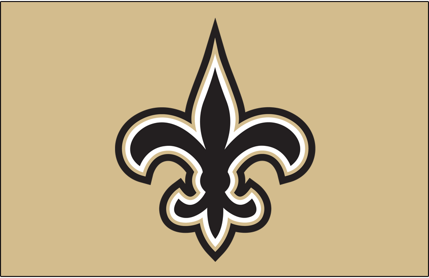 New Orleans Saints 2017-Pres Primary Dark Logo iron on transfers for fabric